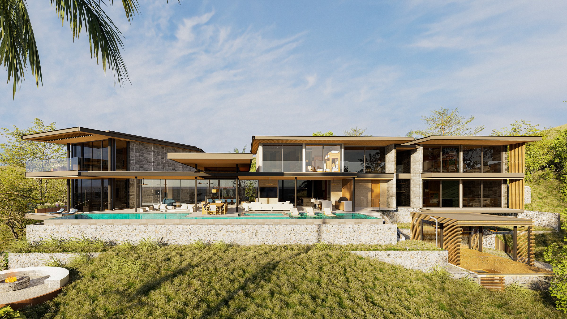 Lookout Villa — residential architecture, Guanacaste, Costa Rica
